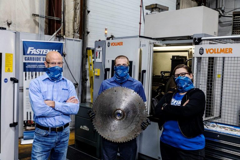 Fastenal Sharpens its Saw Service Offering with VOLLMER Manufacturing & Production Engineering