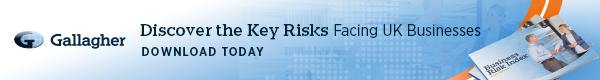 Banner with words: KEY INSIGHTS from Gallagher's Risk Index 2026